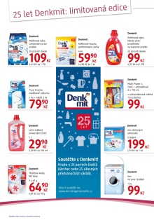 akční leták dm drogerie 26.8.2015-30.9.2015