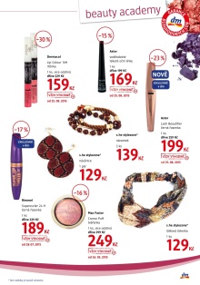 akční leták dm drogerie 26.8.2015-30.9.2015