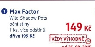 Ocni stiny wild shadow max factor
