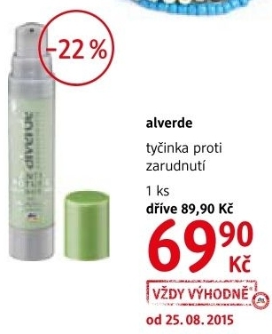 Tycinka proti zarudnuti alverde