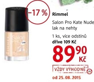 Lak na nehty salon pro kate rimmel