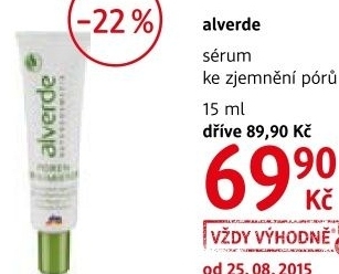 Serum pletove ke zjemneni poru alverde
