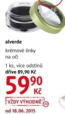 Ocni linky gelove alverde