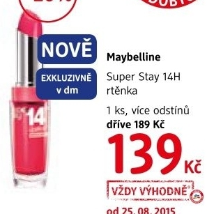 Rtenka superstay 14h maybelline