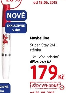 Rtenka superstay 24h maybelline