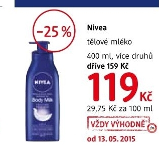Mleko telove nivea