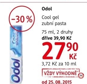 Pasta na zuby cool odol