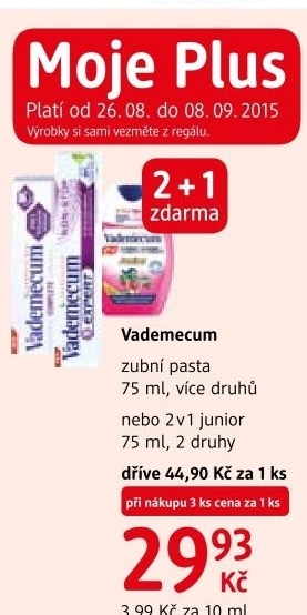 Pasta na zuby vademecum