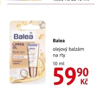 Balzam na rty olejovy balea