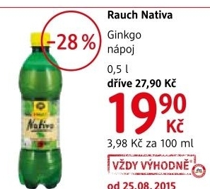 Caj ledovy nativa rauch