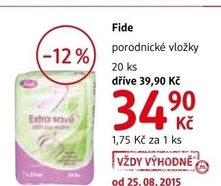 Vlozky porodnicke fide