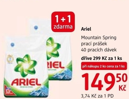 Praci prasek ariel