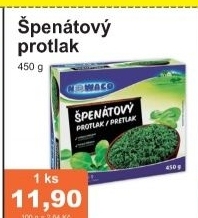 Spenat mrazeny nowaco