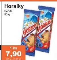 Oplatky horalky sedita