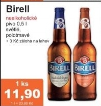 Pivo nealkoholicke birell