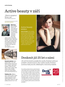 akční leták dm drogerie 28.8.2015-24.9.2015