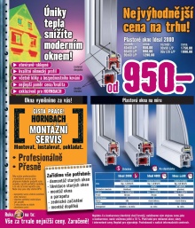 akční leták Hornbach 2.9.2015-29.9.2015
