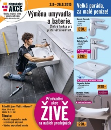 akční leták Hornbach 2.9.2015-29.9.2015