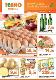 akční leták COOP 2.9.2015-8.9.2015
