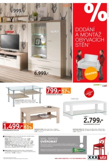 akční leták XXXLutz 31.8.2015-13.9.2015