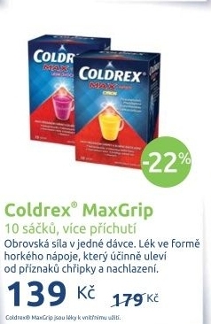 Napoj horky max grip coldrex