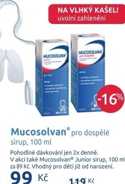 Sirup proti kasli mucosolvan