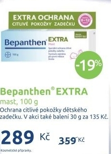 Mast proti opruzeninam extra bepanthen