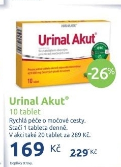 Doplnek stravy urinal akut walmark