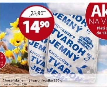 Tvaroh jemny chocensky