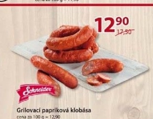 Klobasa grilovaci schneider