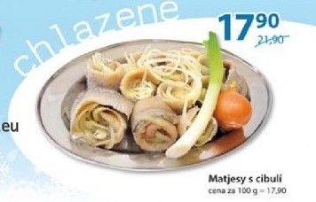 Matjesy s cibuli