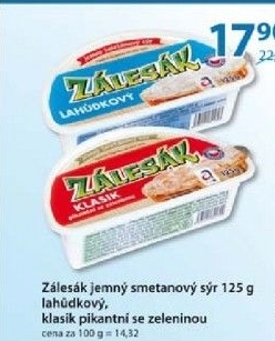 Syr termizovany zalesak milki