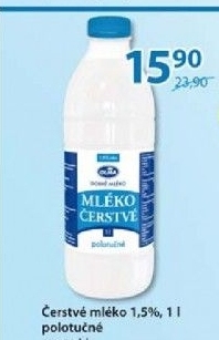 Mleko cerstve olma 1 5 polotucne