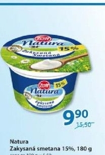 Smetana zakysana natura zott