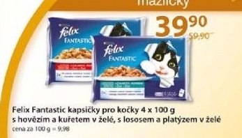 Kapsicky pro kocky fantastic felix purina