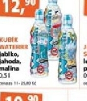 Voda ochucena waterrr kubik