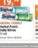 Pasta na zuby herbal fresh family signal
