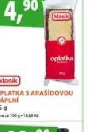 Oplatky s arasidovou naplni coop klasik