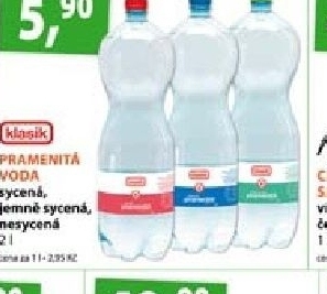 Voda stolni coop klasik