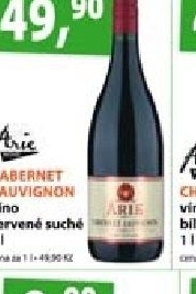 Vino cabernet sauvignon arie