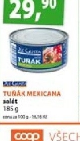 Salat s tunakem mexicana dle gusta