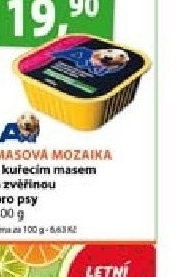 Mozaika masova pro psy axi