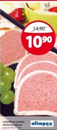 Pastika lahudkova jatrovka ve speku alimpex