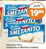 Syr taveny smetanito zeletava