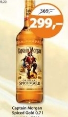 Rum spiced gold captain morgan