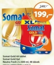 Tablety do mycky gold somat