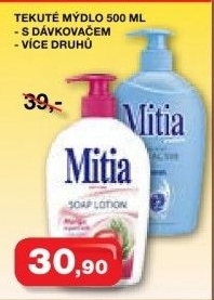 Mydlo tekute mitia