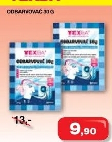 Odbarvovac texba