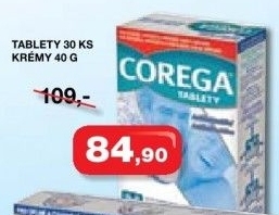 Tablety na zubni protezy corega