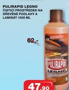Cistic na drevene podlahy legno pulirapid